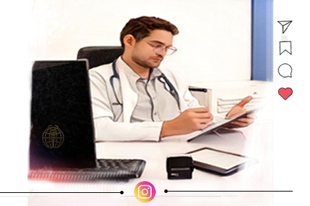 ساخت پیج اینستاگرام پزشکی